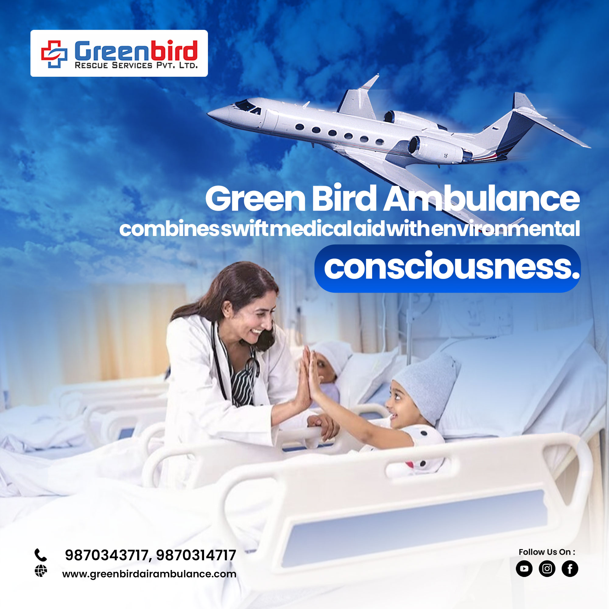 To Limit Your Complications during Medical Transport You Need to Trust Greenbird Air and Train Ambulance Services in Patna